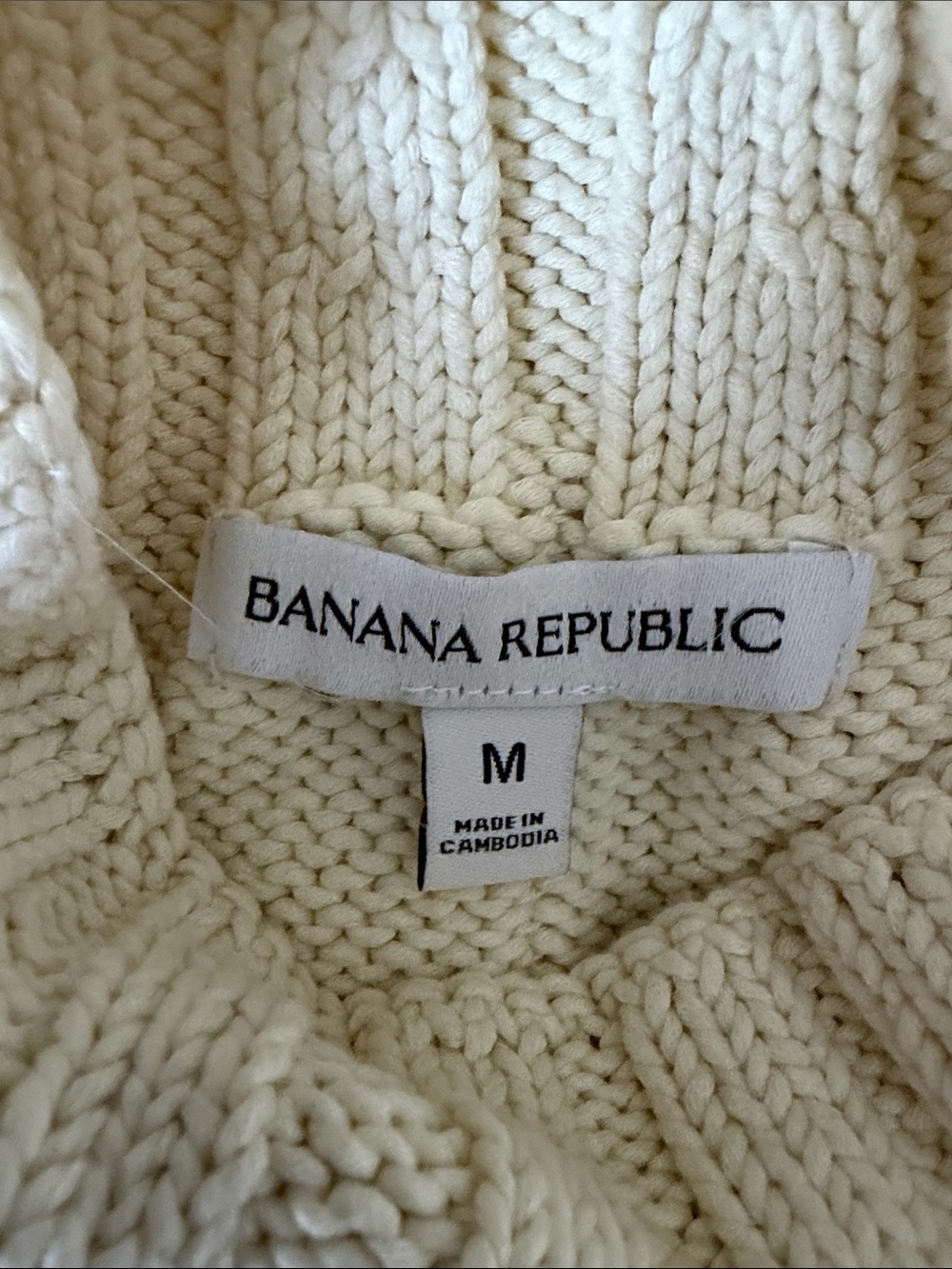 Banana Republic chunky Turtleneck Knit Sweater - Picture 5 of 5